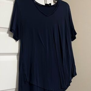 Versona Midnight Blue Short Sleeve Top
